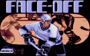 Face-Off - Ice Hockey screen shot title